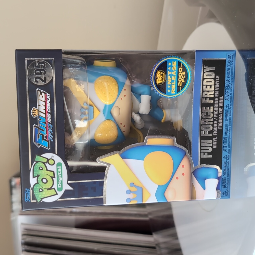 Funko Pop Digital Funime Fun Force Freddy NFT Limited Release